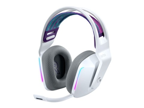 Logitech Słuchawki Logitech G733 Lightspeed Białe