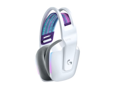 Logitech Słuchawki Logitech G733 Lightspeed Białe