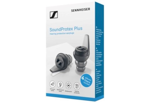 Sennheiser Sennheiser SoundProtex Plus - Ochronne wkładki do uszu wyposażone w 5 rodzajów filtrów akustycznych