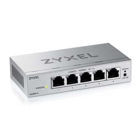 Zyxel Przełącznik GS1200-5V3-EU0101F