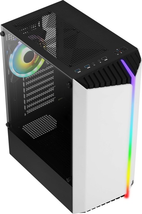 Aerocool OBUDOWA AEROCOOL PGS BIONIC-G-WT-v2 RGB