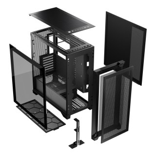 MODECOM MODECOM OBUDOWA EXPANSE S MIDI CZARNA
