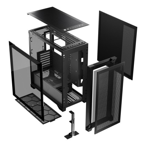 MODECOM MODECOM OBUDOWA EXPANSE S MIDI CZARNA