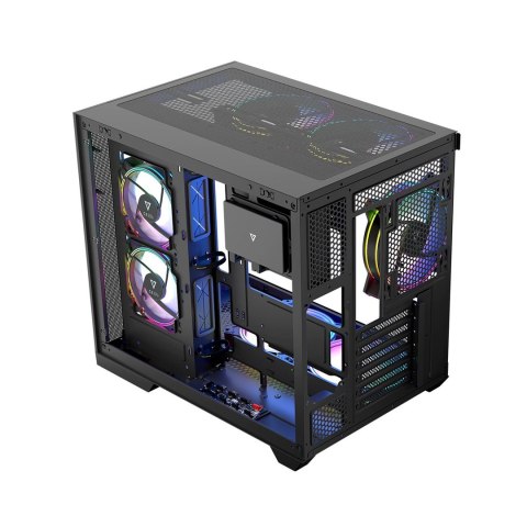 MODECOM MODECOM OBUDOWA VOLCANO PANORAMA APEX ARGB 3F MIDI BLACK
