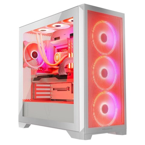 MODECOM MODECOM OBUDOWA VOLCNO EXPANCE S APEX ARGB MIDI WHITE
