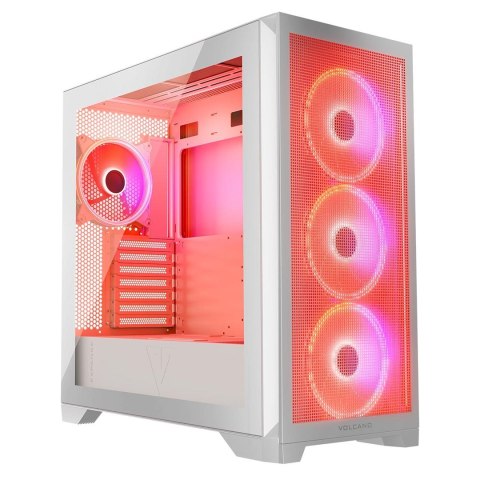 MODECOM MODECOM OBUDOWA VOLCNO EXPANCE S APEX ARGB MIDI WHITE