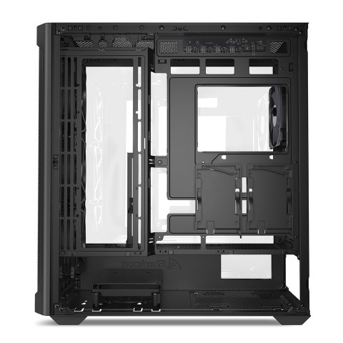 Sharkoon Obudowa Sharkoon AK4W RGB ATX z 1 szklanym panelem