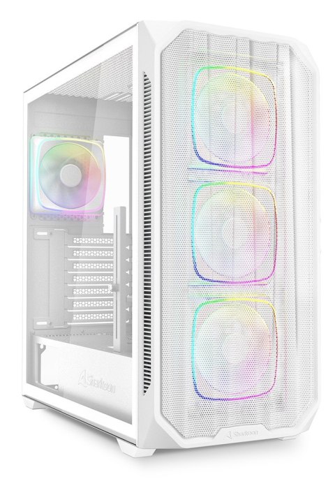 Sharkoon Sharkoon AK5M RGB Midi Tower Biały