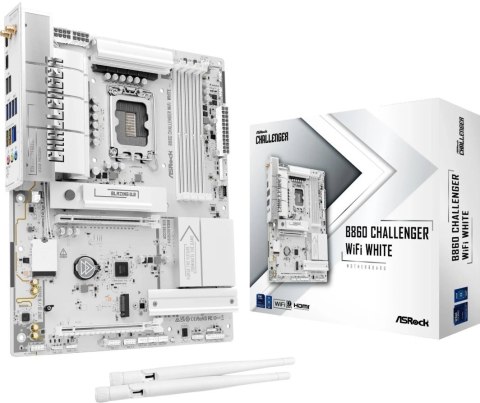 Asrock Płyta główna Asrock B860 CHALLENGER WIFI WHITE