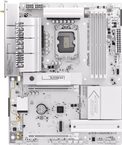 Asrock Płyta główna Asrock B860 CHALLENGER WIFI WHITE