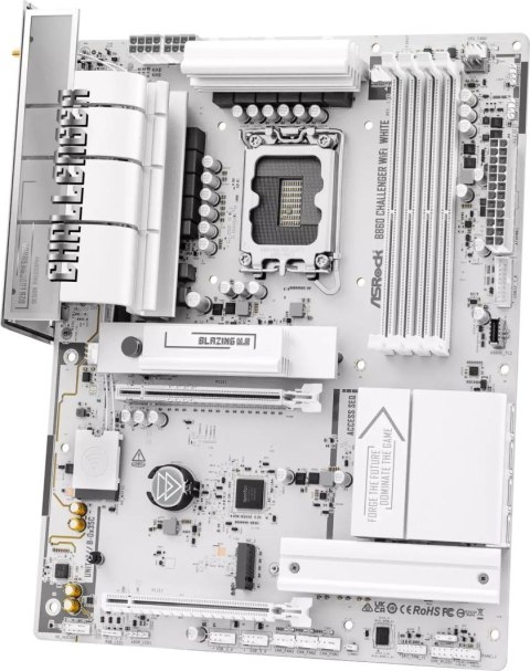 Asrock Płyta główna Asrock B860 CHALLENGER WIFI WHITE