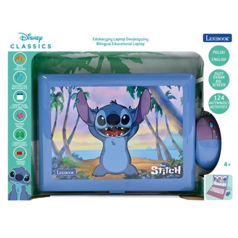 Epee Laptop edukacyjny 124 funkcje Stitch