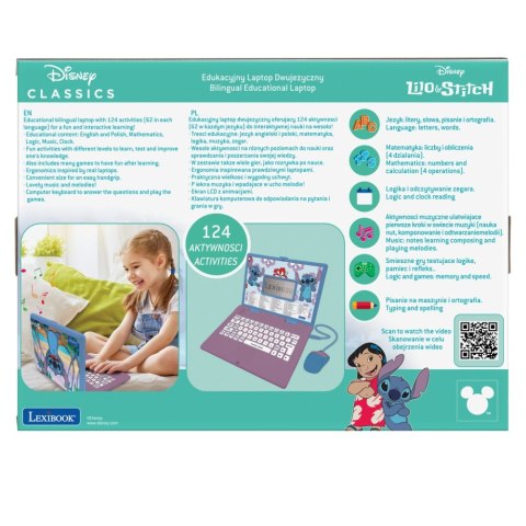 Epee Laptop edukacyjny 124 funkcje Stitch