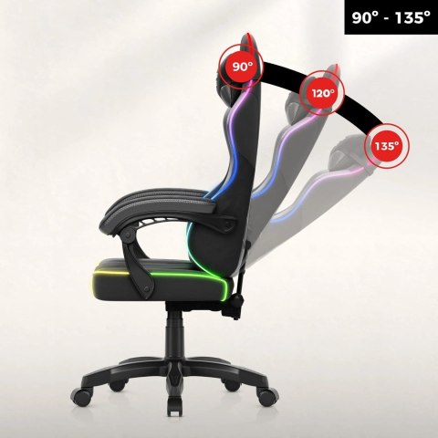 Huzaro Fotel gamingowy Huzaro Force 2.7 RGB Black