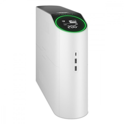 APC Zasilacz awaryjny BGM2200-GR Back-UPS Pro 2200VA do gier, 230V, czysta sinusoida LCD, Biały, Schuko