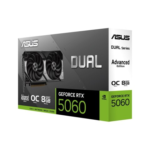 ASUS Karta graf. ASUS DUAL RTX 5060 8GB OC Advanced