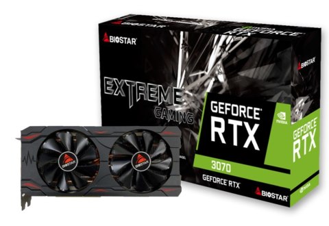 Biostar Karta graficzna BIOSTAR RTX 3070 8GB