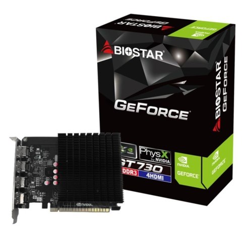 Biostar Karta graficzna Biostar GT 730 4GB 4xHDMI