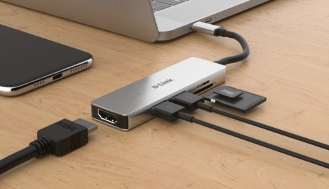 D-Link D-Link DUB-M530 HUB USB-C USB 3.0 HDMI SD/microSD