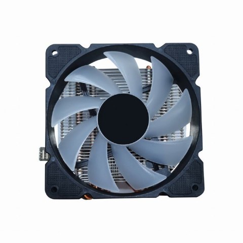Gembird Chłodzenie CPU Huracan 12cm 100W 4-pin multicolor LED