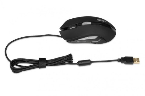 IBOX Mysz komputerowa IBOX Aurora A-1 IMOGS9031 (optyczna; 2400 DPI; kolor czarny)
