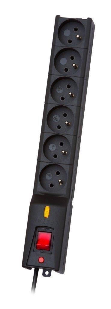 LESTAR Listwa zasilająca Lestar LX 610 1,5m czarna