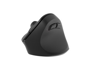 Natec Mysz bezprzewodowa wertykalna Crake 2 2400 DPI Bluetooth 5.2 + 2.4GHz Czarna