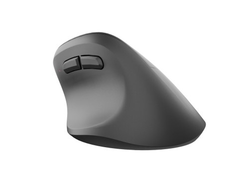 Natec Mysz bezprzewodowa wertykalna Crake 2 2400 DPI Bluetooth 5.2 + 2.4GHz Czarna