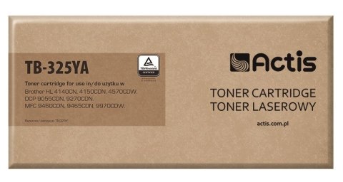 ACTIS Actis TB-325YA Toner (zamiennik Brother TN-325Y; Standard; 3500 stron; żółty)