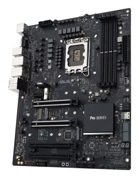 ASUS Płyta ASUS Pro WS W680-ACE W680 (LGA 1700) ATX motherboard, 2x PCIe 5.0, 3x PCIe 4.0, 3x PCIe 4.0 M.2 slots, 2x USB 3.2 Gen 2, 4