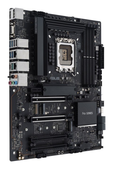ASUS Płyta ASUS Pro WS W680-ACE W680 (LGA 1700) ATX motherboard, 2x PCIe 5.0, 3x PCIe 4.0, 3x PCIe 4.0 M.2 slots, 2x USB 3.2 Gen 2, 4