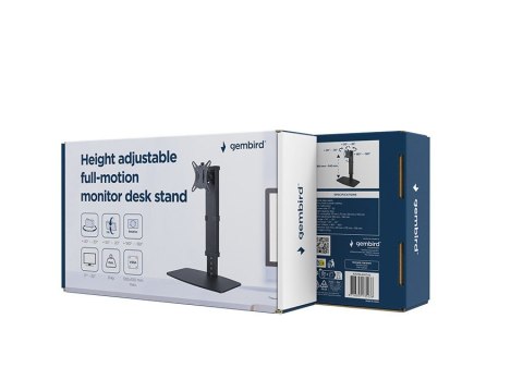 GEMBIRD GEMBIRD STOJAK NA MONITOR Z REGULACJĄ WYSOKOŚCI 17"-32", DO 8KG