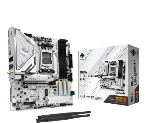 Asrock Płyta główna ASRock B850M Steel Legend WiFi