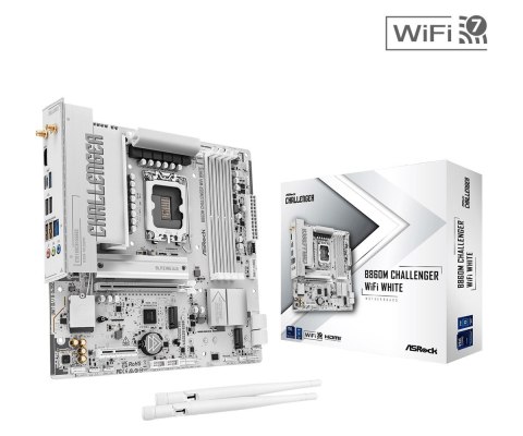 Asrock Płyta główna B860M CHALLENGER WIFI WHITE