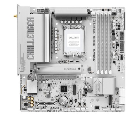 Asrock Płyta główna B860M CHALLENGER WIFI WHITE