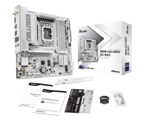 Asrock Płyta główna B860M CHALLENGER WIFI WHITE