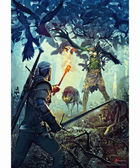 Cenega Publishing Puzzle Good Loot Gaming: The Witcher - Leshen, 1000 elementów
