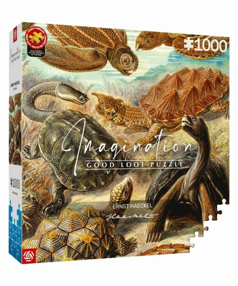 Cenega Publishing Puzzle Good Loot Imagination: Ernst Haeckel Chelonia - Żółwie morskie, 1000 elementów