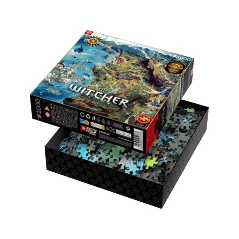 Cenega Publishing Puzzle Good Loot: The Witcher - The Northern Realms Map, 1000 elementów