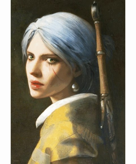 Cenega Publishing Puzzle Good Loot Game Art Chronicles: The Witcher - Old Master's Prophecy, 1000 elementów