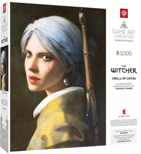 Cenega Publishing Puzzle Good Loot Game Art Chronicles: The Witcher - Old Master's Prophecy, 1000 elementów