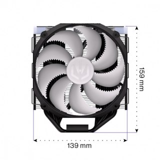 Endorfy Chłodzenie procesora Fortis 5 Black ARGB EY3A014