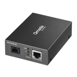 TP-LINK Konwerter mediów MC212CS-20 Gigabitowy media konwerter WDM Omada