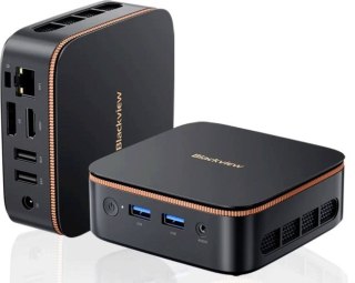 Blackview Mini PC Blackview MP20 Ryzen 3 3300U 16GB RAM SSD 512GB Windows 11 Pro Black