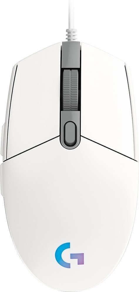 Logitech Mysz Logitech G102 Lightsync Wh
