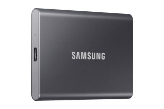 Samsung Dysk zewnętrzny SSD Samsung T7 (1TB; USB 3.2; szary; MU-PC1T0T/WW)