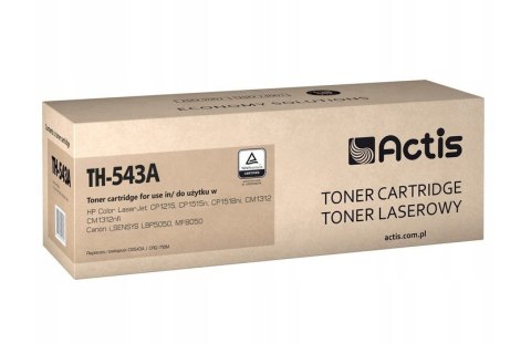 ACTIS Actis TH-543A Toner (zamiennik HP 125A CB543A, Canon CRG-716M; Standard; 1500 stron; czerwony)