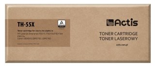 ACTIS Actis TH-55X Toner (zamiennik HP 55X CE255X, Canon CRG-724H; Standard; 12500 stron; czarny)