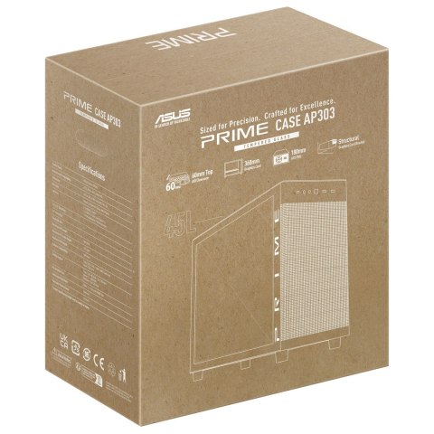 ASUS Obudowa Asus PRIME AP303 TG BLACK