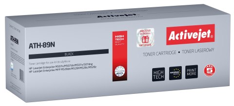 Activejet Activejet ATH-89N Toner (zamiennik HP CF289A HP 89A HP89A; Supreme; 5000 stron; czarny) - z chipem